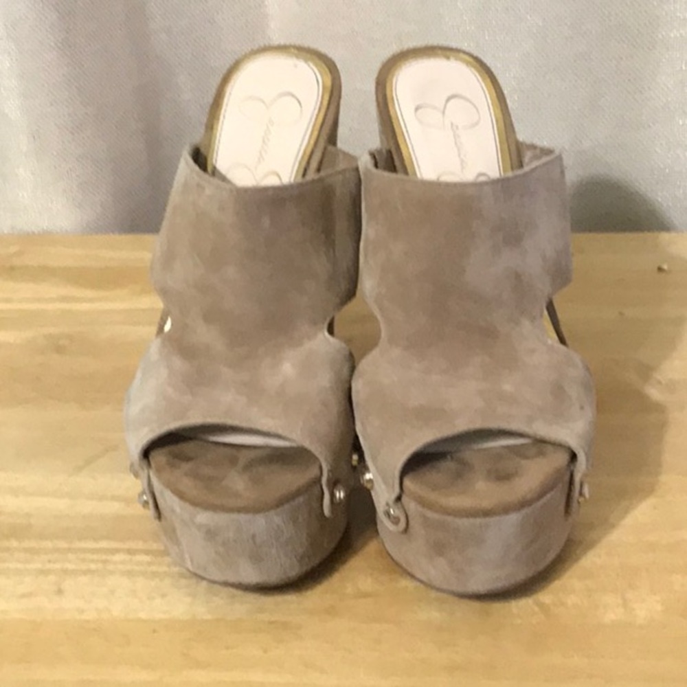 Slip on platform Sandal